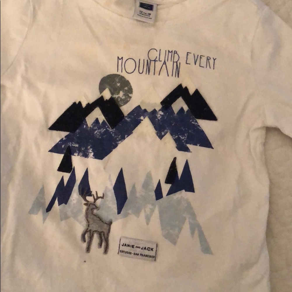 Janie and Jack T-shirt 12-18M - Picture 2 of 2